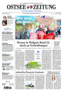 Ostsee Zeitung Greifswalder Zeitung - 09. Oktober 2018