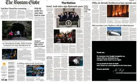 The Boston Globe – September 16, 2020