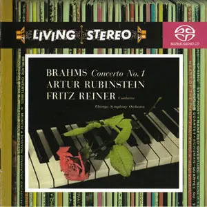 Brahms: Piano Concerto No. 1 - A. Rubinstein; Chicago SO; F. Reiner