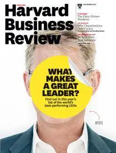 Harvard Business Review - November 01, 2015