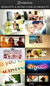 VideoHive Retro Look & Wedding After Effects Projects