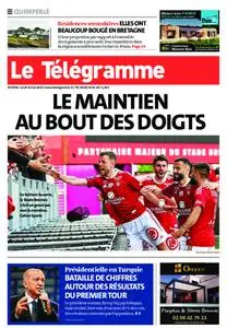 Le Télégramme Quimperlé – 15 mai 2023
