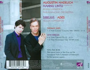 Augustin Hadelich, Hannu Lintu - Sibelius, Adès: Violin Concertos (2014) (Repost)