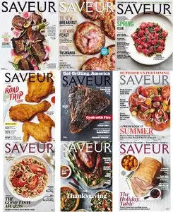 Saveur - 2015 Full Year Issues Collection