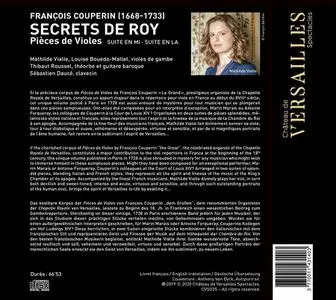 Mathilde Vialle - François Couperin: Secrets de Roy, Pièces de Violes (2020)