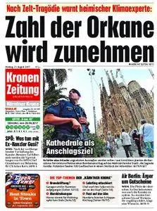 Kronen Zeitung Kärnten - 21. August 2017