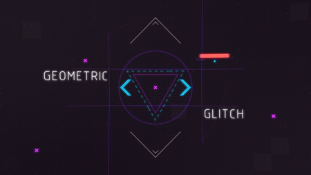 Geometric Glitch Logo Intro 2 - Project for After Effects (VideoHive)