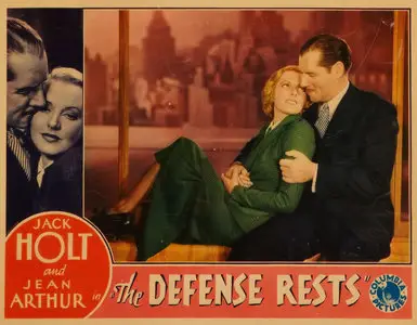 The Defense Rests (1934)
