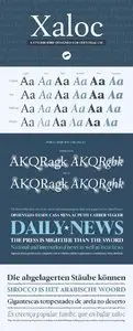 Xaloc Font Family