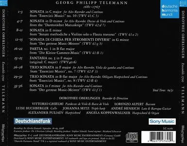 Dorothee Oberlinger, Ensemble 1700 - Georg Philipp Telemann: Works for Recorder (2008)