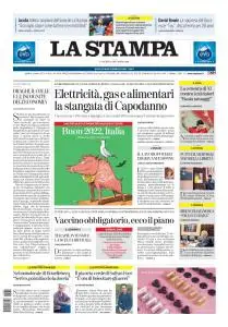 La Stampa Novara e Verbania - 31 Dicembre 2021