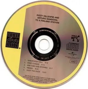Dizzy Gillespie & Arturo Sandoval - To A Finland Station (1983) {Pablo Records}