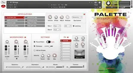 Red Room Audio Palette Symphonic Sketchpad v1.2 KONTAKT