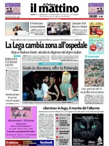 IL MATTINO DI PADOVA 15 DICEMBRE 2009