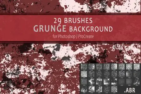 Grunge Background Photoshop Brushes