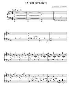 Labor Of Love - Michael Giacchino, Star TrekR (Piano Solo)