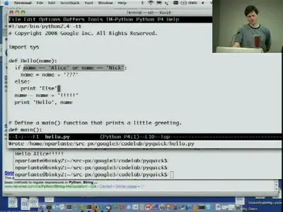 Google Python Class 2010 (H 264 480p)