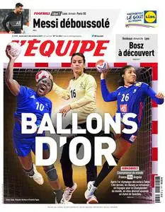 L’equipe du Vendredi 3 Décembre 2021