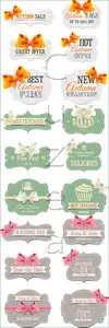 Vector - Ribbons for sale and holidays