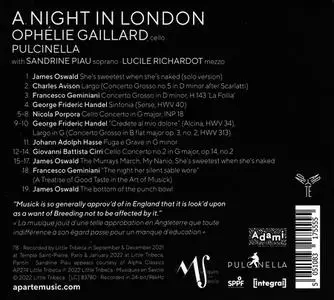 Ophélie Gaillard, Pulcinella Orchestra - A Night in London (2022)