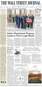 The Wall Street Journal – 24 September 2020