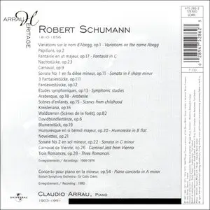 Schumann - Piano Works [Arrau] 7CD