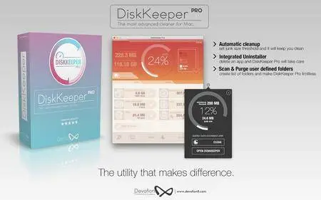 DiskKeeper Pro 1.4.9 Mac OS X