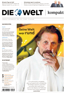 Die Welt Kompakt - 17 September 2019