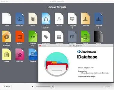 iDatabase 3.3 build 147 Mac OS X