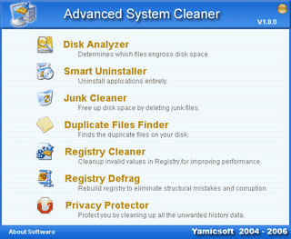 Advanced System Cleaner v1.8.0