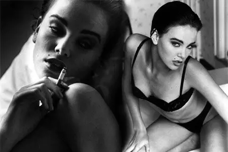 Charlize Theron - Phillip Wong Photoshoot 1994 (Repost)