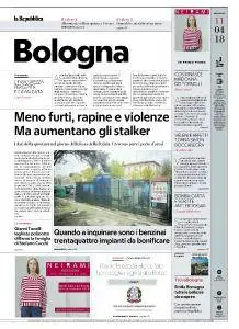 la Repubblica Bologna - 11 Aprile 2018