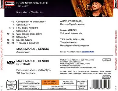 Max Emmanuel Cencic, Aline Zylberajch, Maya Amrein, Yasunori Imamura - Domenico Scarlatti: Cantatas (2006)
