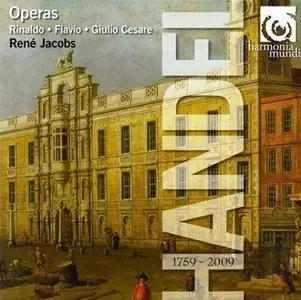 Rene Jacobs - Handel : Rinaldo; Flavio; Giulio Cesare; Duetti e cantata da camera (2008)