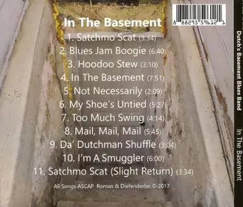 Dutch's Basement Blues Band - In The Basement (2017)