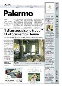 la Repubblica Palermo - 16 Giugno 2018