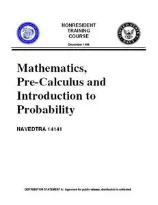 US Navy Mathematics courses| 4 books| PDF| 34Mb