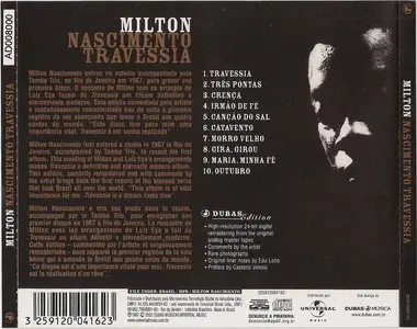 Milton Nascimento - Travessia (1967) [2002 remaster]