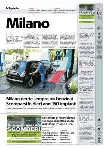 la Repubblica Milano - 25 Settembre 2018