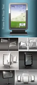 Advertising Billboards Vector