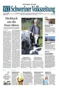 Schweriner Volkszeitung Bützower Zeitung - 20. September 2019