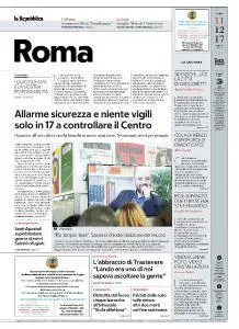 la Repubblica Roma - 11 Dicembre 2017