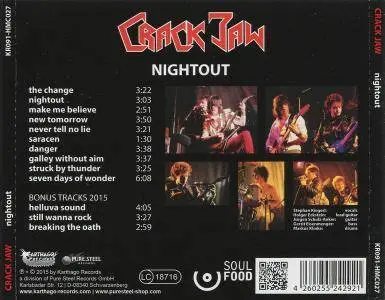 Crack Jaw - Nightout (1985) {2015, Limited Edition, Reissue, Remastered}