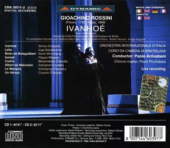 Paolo Arrivabeni, Orchestra Internazionale d’Italia - Gioacchino Rossini: Ivanhoé (2002)