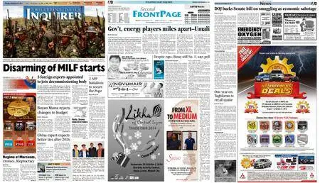 Philippine Daily Inquirer – September 29, 2014