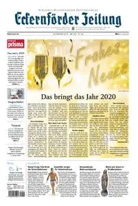 Eckernförder Zeitung - 31. Dezember 2019