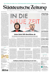 Süddeutsche Zeitung - 09 Dezember 2019