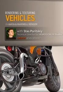 Digital-Tutors - Creative Development: Automotive Texturing and Rendering in Maya and Maxwell Render