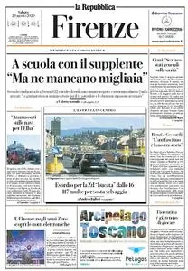 la Repubblica Firenze - 29 Agosto 2020