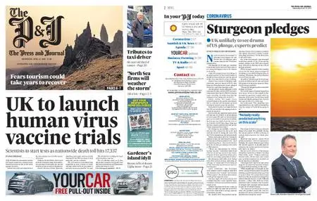 The Press and Journal Moray – April 22, 2020